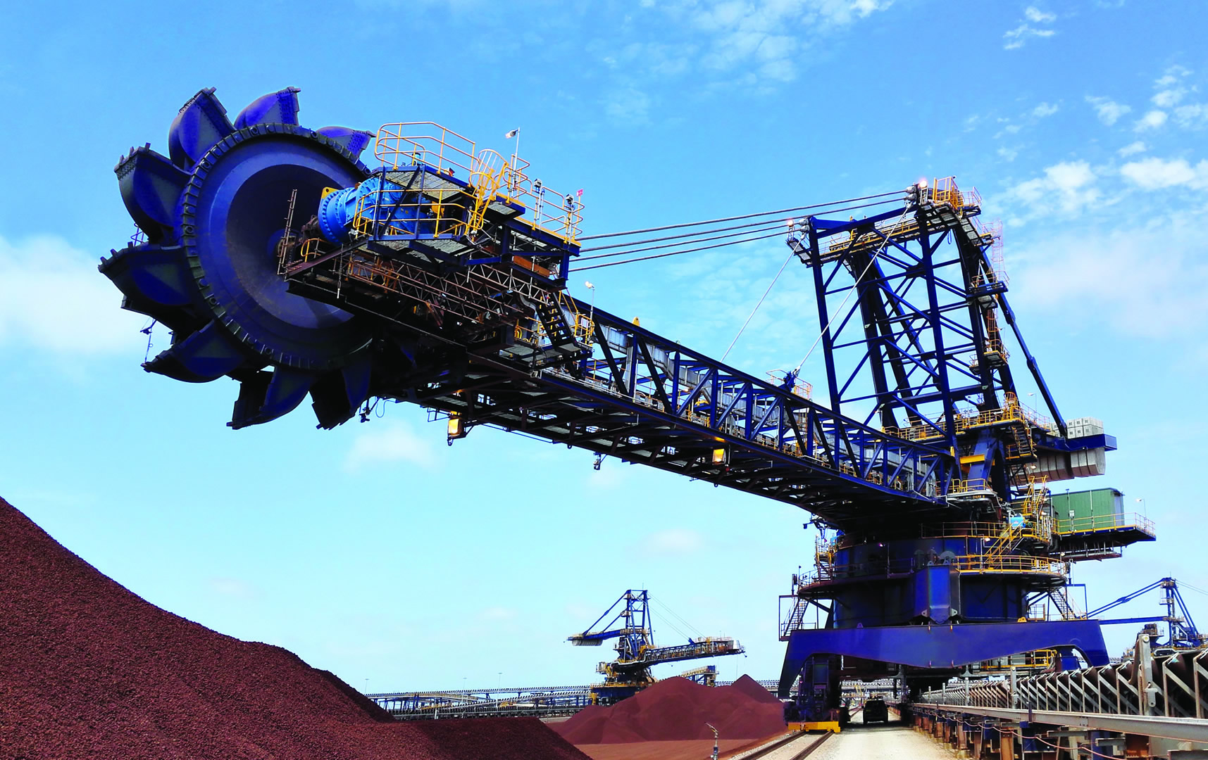 14400吨每小时堆取料机(出口澳大利亚)